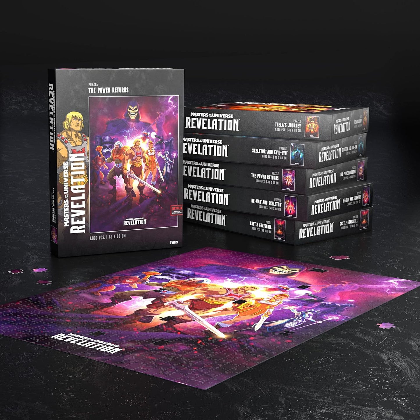 Masters Of The Universe Revelation The Power Returns Puzzle 1000 Pz