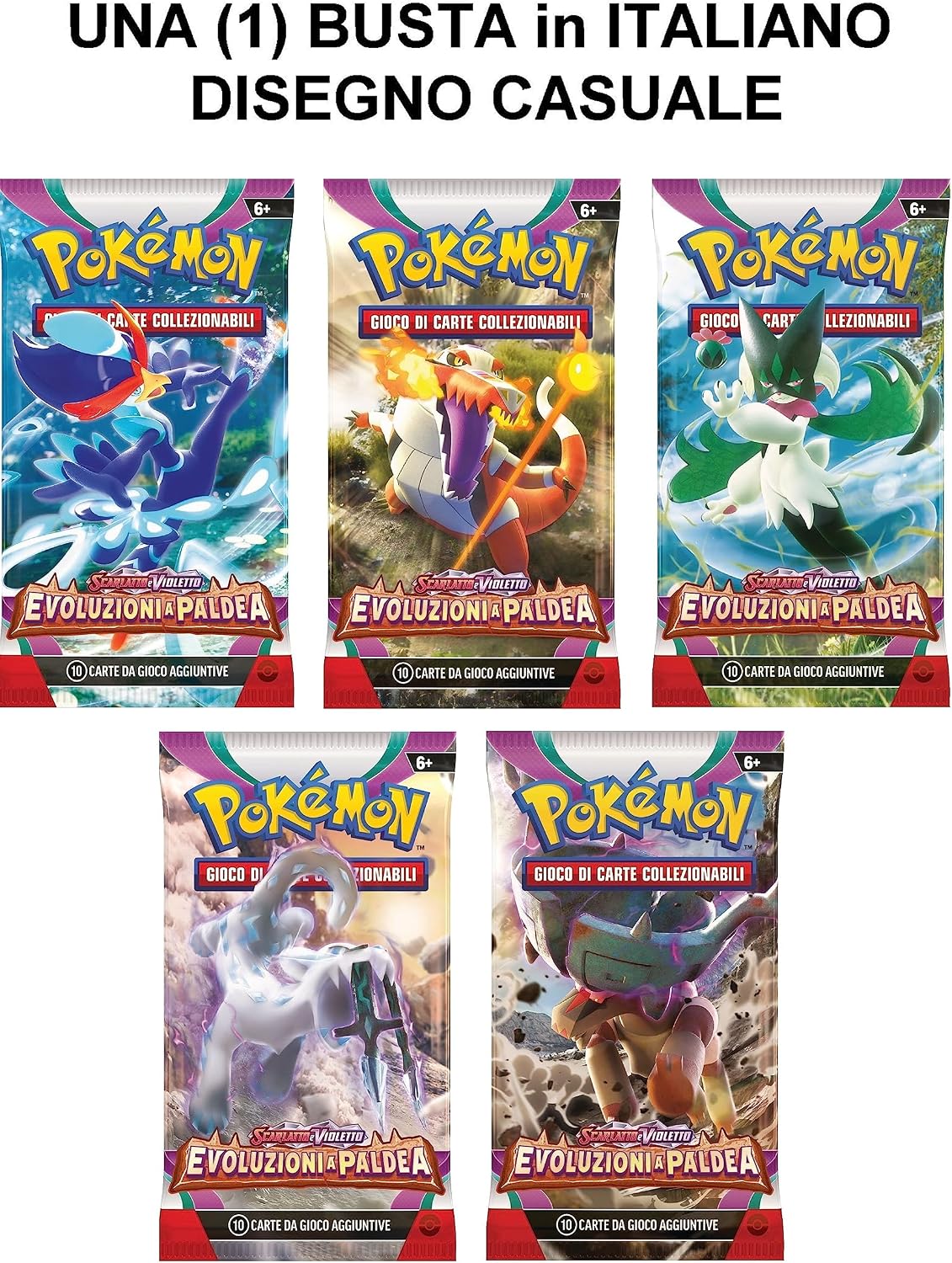 Pokemon Evoluzioni A Paldea Bustina Singola