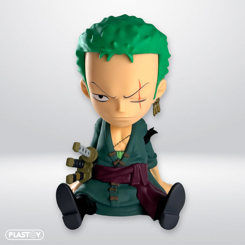 One Piece Zoro Coin Bank Salvadanaio