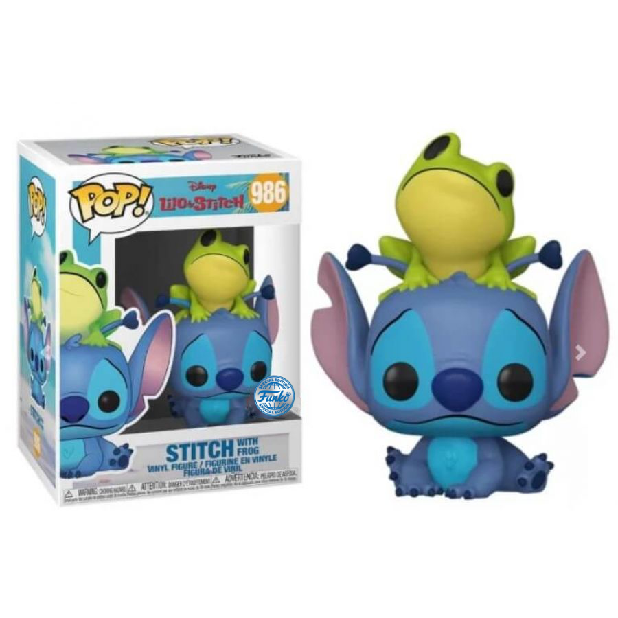 Lilo & Stitch - Stitch With Frog #986 Pop