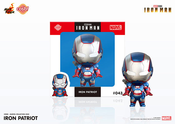 Marvel Cosbi Iron Man Iron Patriot Mini Figure