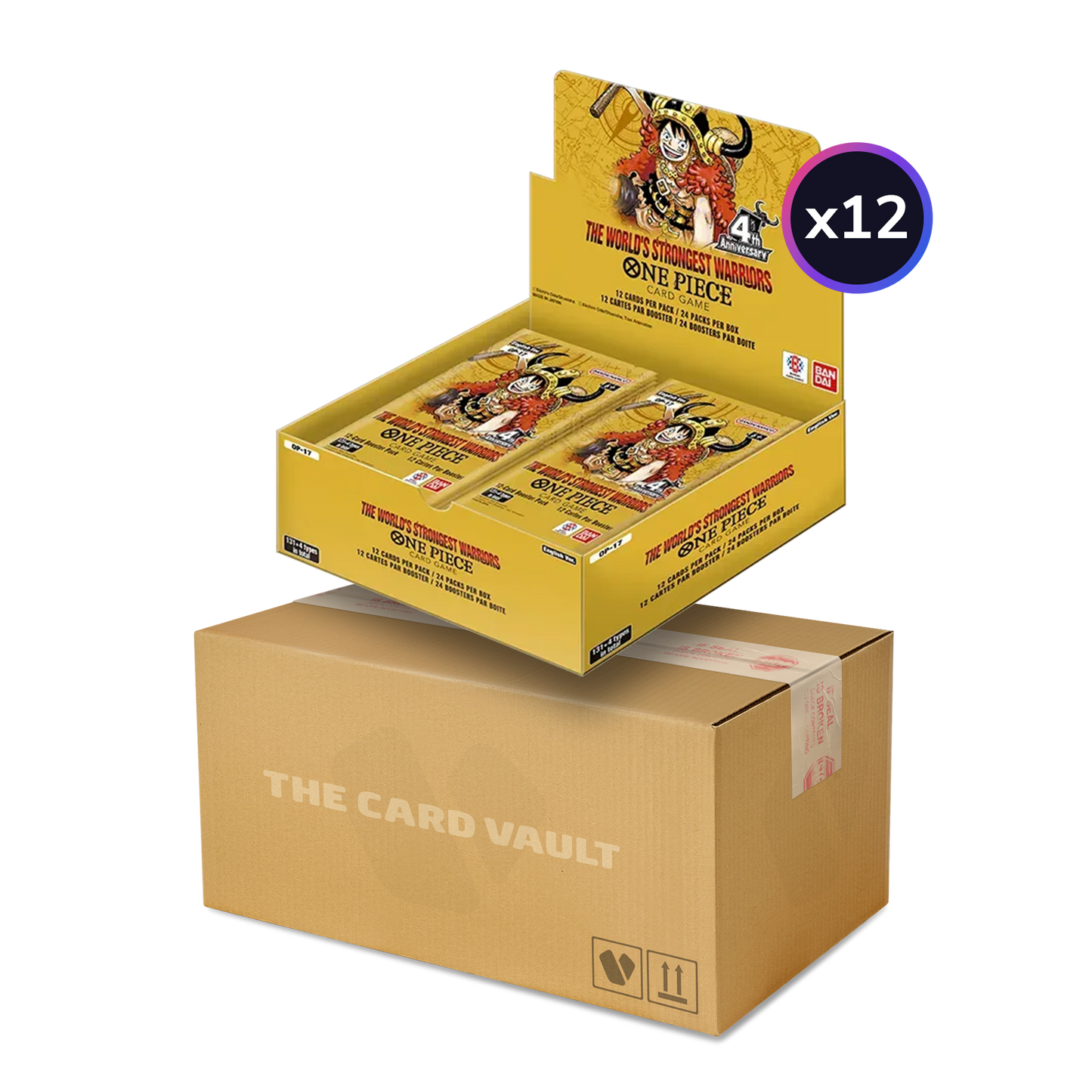 One Piece Card Game OP-17 English Box case 12 box sealed