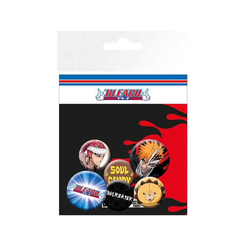 Bleach Mix Badge Pack Set 5 Spille