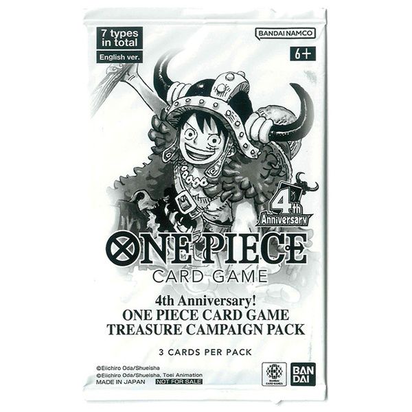 One Piece Card Game OP17 Bustina Singola Treasure 4th Anniversary Dash Pack op-17