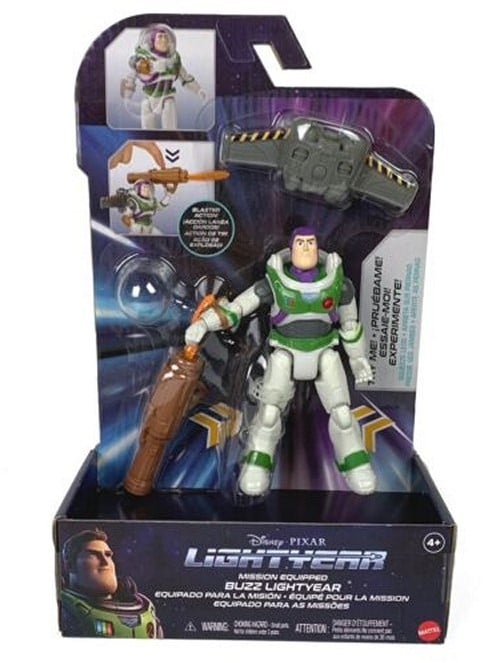 Buzz Lightyear With Mission Equpment 13 Cm Action Figure