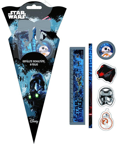 Star Wars School Set Cone 6 Pezzi
