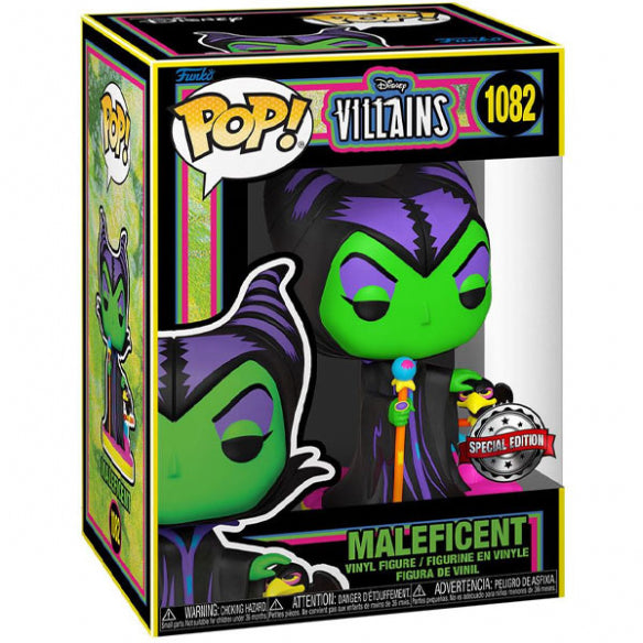 Disney Villains Maleficent Blacklight #1082 Pop