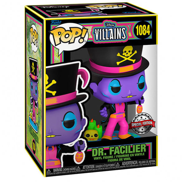 Disney Villains Dr. Facillier Blacklight #1184 Pop