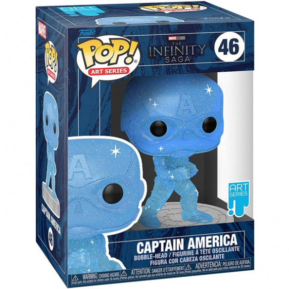 Infinity Saga Captain America (Blue) Pop