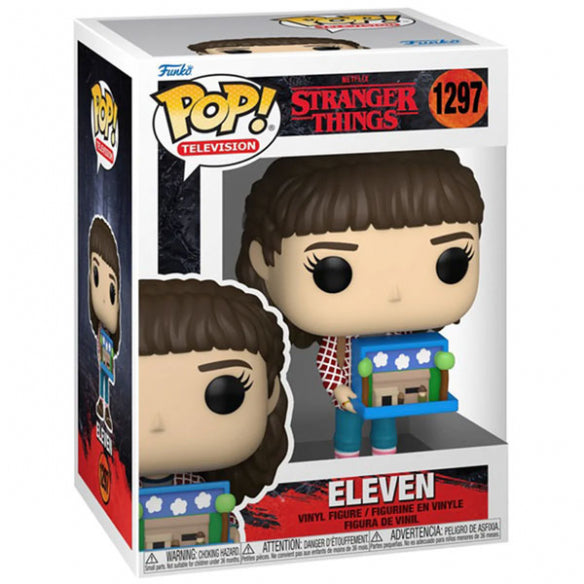 Stranger Things Eleven With Diorama #1297 Pop