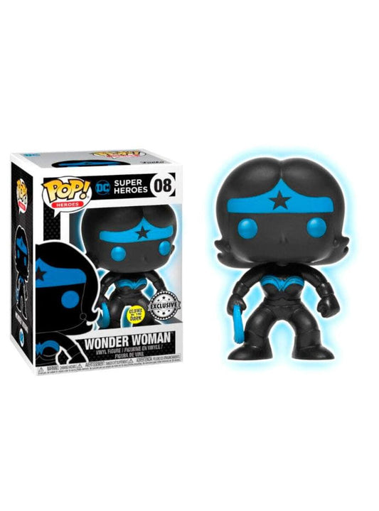 Dc Super Heroes Justice League Wonder Woman Exclusive Gitd #08 Pop