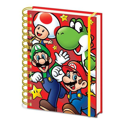 Super Mario Bros Run A5 Wiro Notebook Quaderno