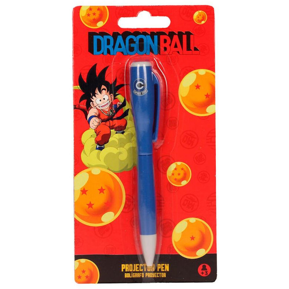 Dragon Ball Capsule Corp Projector Pen Penna Con Led