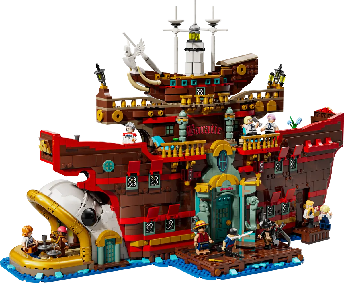 One Piece Baratie, il ristorante galleggiante LEGO 75640