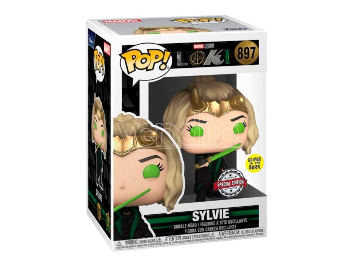 Marvel Loki Sylvie With Cape Glow Pop