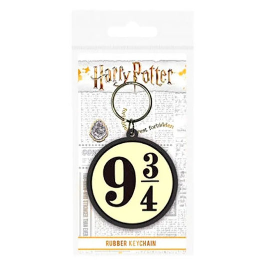 Harry Potter Platform 9 3/4 Rubber Keychain Portachiavi
