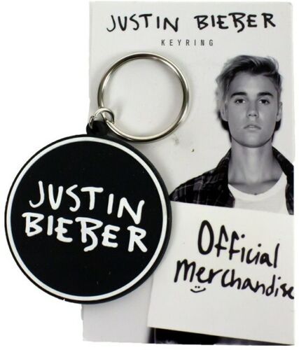Justin Bieber Logo Keychain