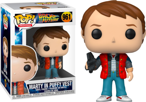 Back To The Future Marty In Puffy Vest #961 Pop