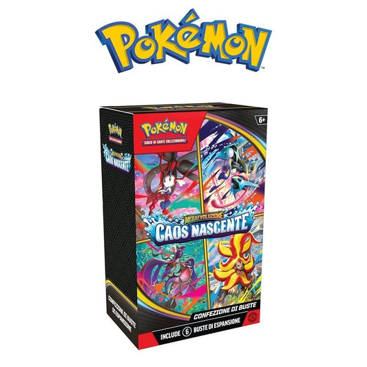 Pokemon Caos Nascente Bundle 6 Buste