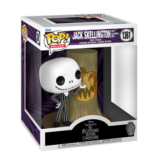 Nightmare Before Chirstmas Nbx Jack With Halloween Door #1361 Pop