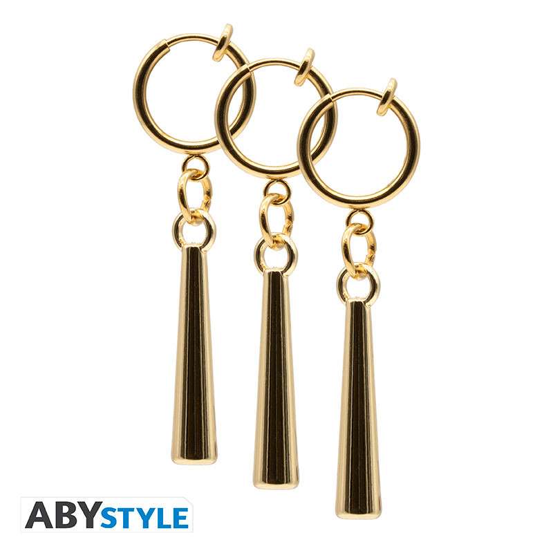 PREORDINE One Piece Zoro 3 Earrings Replica Orecchini