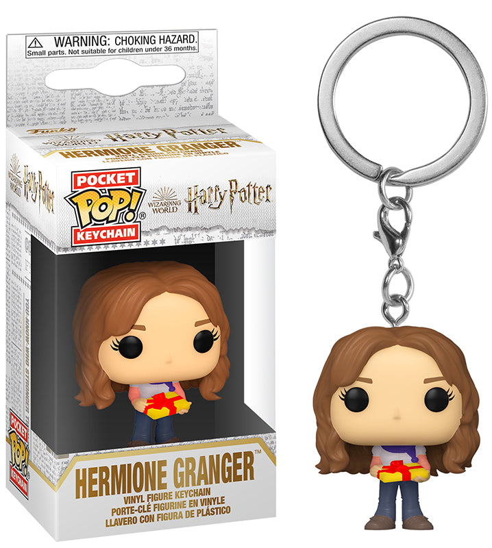 Harry Potter Holiday Hermione Pocket Pop Keychain
