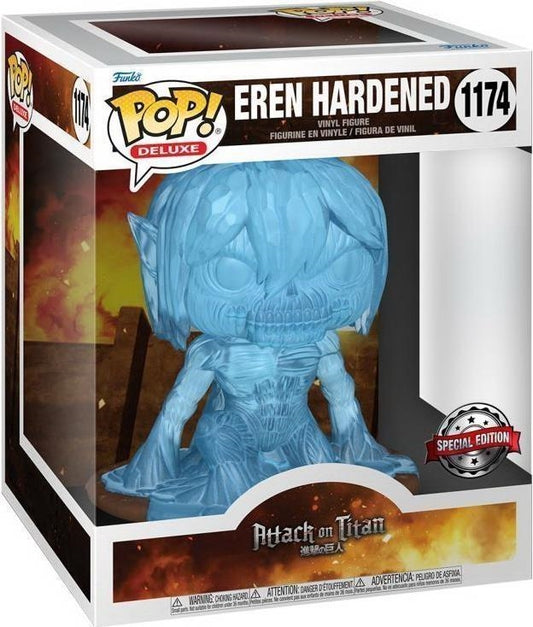 Attack On Titan Eren Yeager Hardened Deluxe #1174 Pop