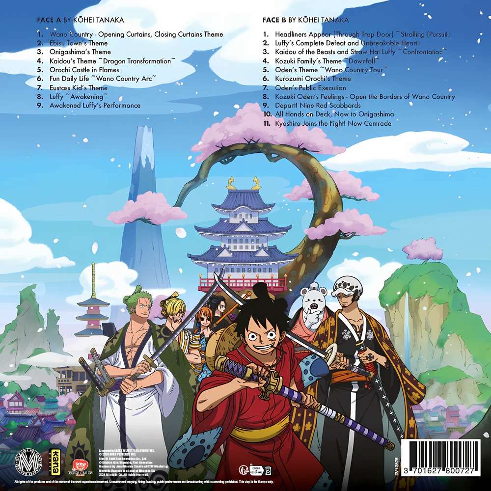 PREORDINE One Piece Land Of Wano Original Soundtrack Vinyl LP