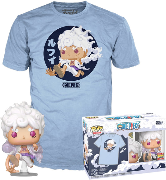 PREORDINE One Piece Funko Pop & Tee - Luffy Fifth Gear