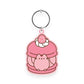 Pusheen Macaron Rubber Keychain Portachiavi