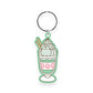 Pusheen Ice Cream Rubber Keychain Portachiavi