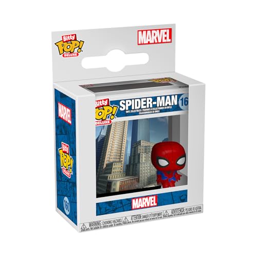 Spiderman Cityscape Bitty Pop! Deluxe