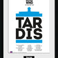 Doctor Who Spacetime Tour Tardis Stampa Con Cornice 30x40 Cm