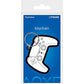 Play Station Controller Rubber Keychain Portachiavi
