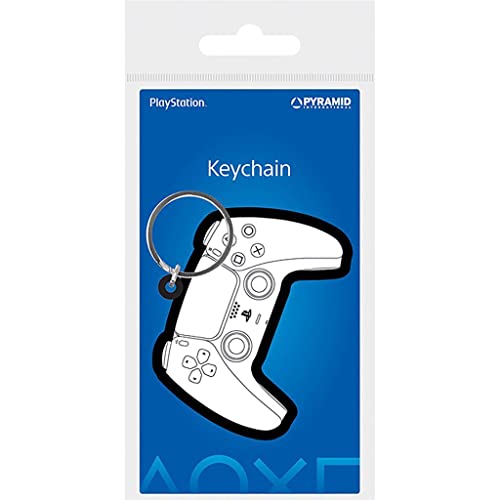 Play Station Controller Rubber Keychain Portachiavi