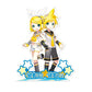 Hatsune Miku Rin E Len 2d Acryl Figure