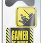 Gamer At Work Set Gomme Da Cancellare