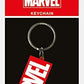 Marvel Logo Rubber Keychain Portachiavi