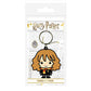 Harry Potter Hermione Chibi Rubber Keychain Portachiavi