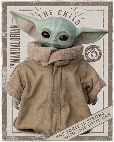 Star Wars The Mandalorian (The Child) Poster 61 X 91 Cm