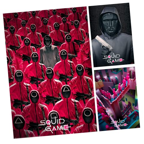 Squid Game Crowd Poster 61x91cm