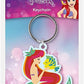 Ariel And Flounder Rubber Keychain Portachiavi