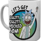 Rick And Morty Wrecked Mug Tazza