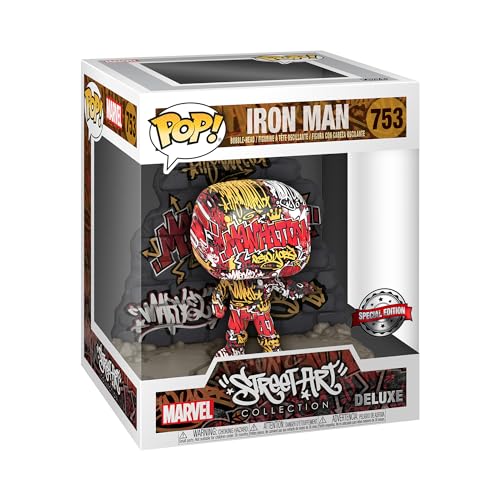 Marvel Iron Man Graffiti Street Art Exclusive Pop