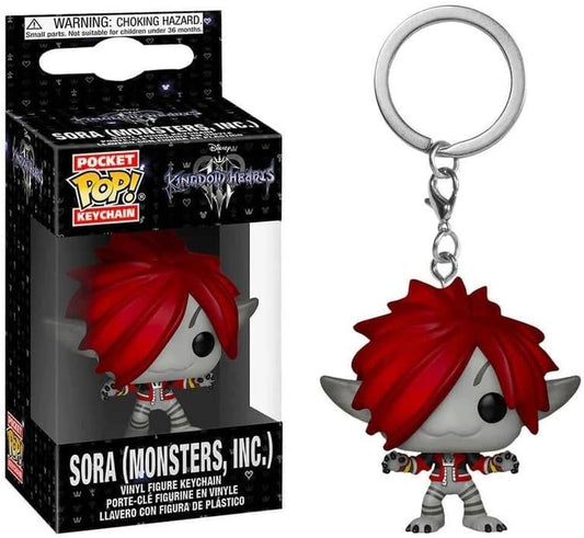 Kingdom Hearts Iii Sora Monters Inc. Pocket Pop Keychain