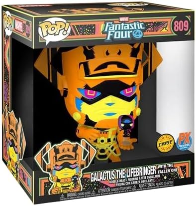 Galactus With Silver Surfer Exclusive Blacklight Pop Chase Version