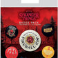 Stranger Things 4 Hell Fire Club Badge Pack Set 5 Spille