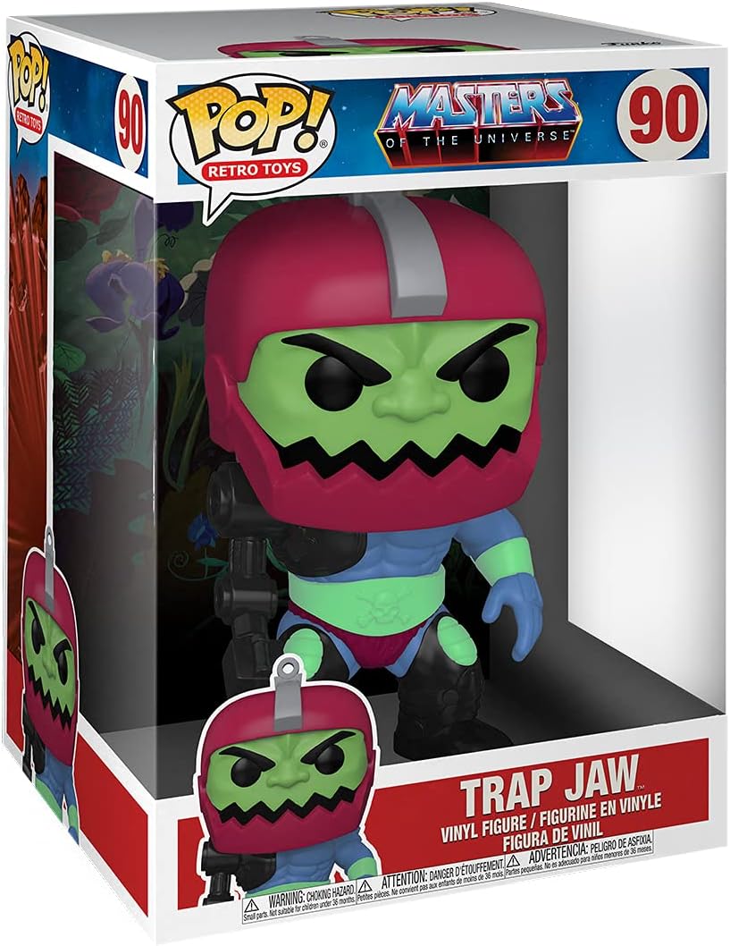 Masters Of The Universe Trapjaw Super Sized Jumbo Pop