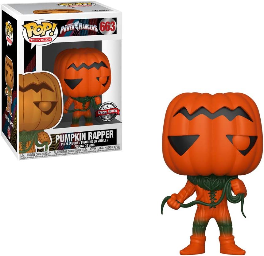 Pumpkin Pattern Power Ranger Power Rangers Pumpkin Rapper #663 Pop – Rainbow Collectibles