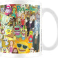 Rick And Morty Characters Mug